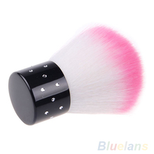 1pc 2014 New Colorful Nail tools Brush For Acrylic UV Gel Nail Art Dust Cleaner 1FOB