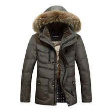 2015 Fashion New Thickening Plus Size Parka Men s Winter Jackets Coat Man 90 Duck Down