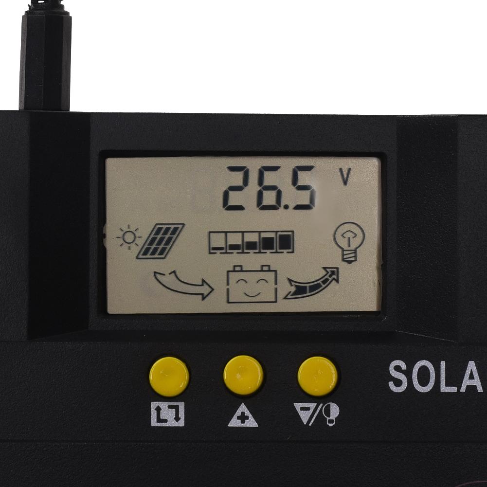 Купить 30A 12v/24v заряда контроллер регулятор фот солнечной батареи ...