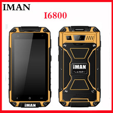 New Original 4 7Inch Quad Core Android IMAN I6800 Phone Waterproof Shockproof Dustproof 3G Cell Phone