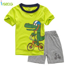 kids boys children clothes boy summer brands boy clothes short Sleeve t-shirt Suit Top+shorts Kids brand boys clothes