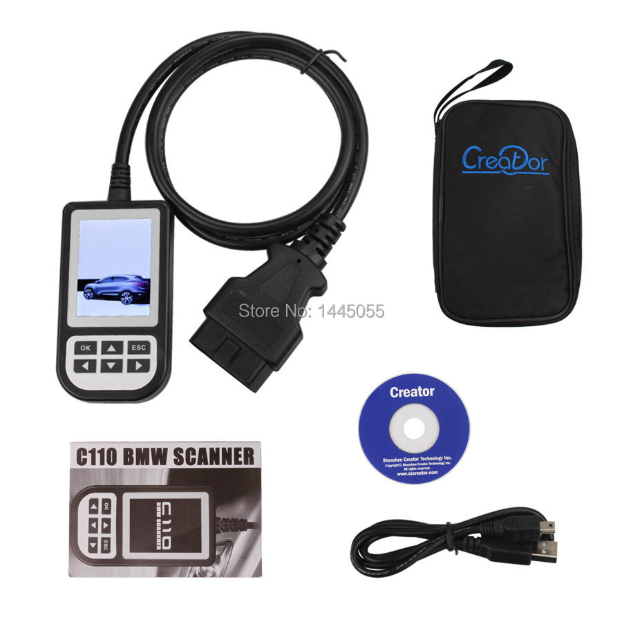 Shipping Free V3.0 scanner C110 for bmw code reader Diagnostic Scanner C 110 Car Scan Tool OBD2 EOBD2 Scanner