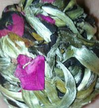made in 2015 Blooming Raw pu er tea 100g moonlight white Dragon Ball puer tea light