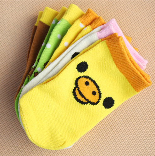 6 36 months 100 cotton Baby socks kids socks floor socks cartoon