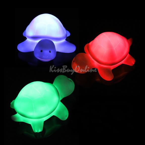 New Turtle 7 Colours LED Night light Lamp Party Christmas Decoration Colorful MGO3