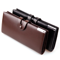 Hot New Fashion Brand Men Long Wallets High Quality PU Leather Hasp Purses Designer Card Holder