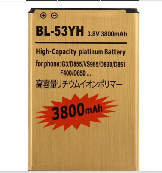 Bl-53yh 3800        lg g3 / d855 / vs985 / d830 / d851 / f400 / d850