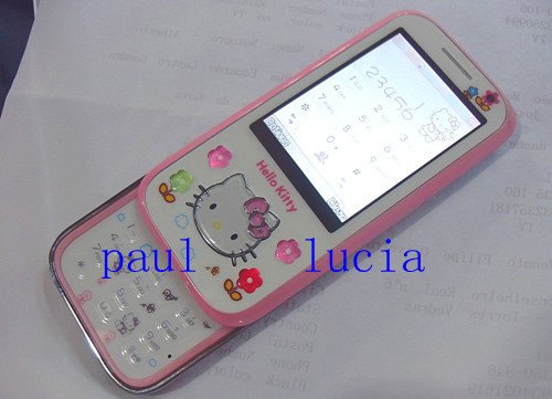 Купить Привет Китти v1 слайдер сенсорный экран разблокирована gsm quad ...