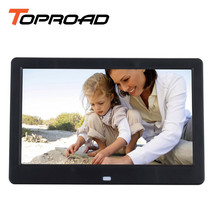 10 Inch Wide Screen Digital Picture Frame Photo Album MP3 Movie Player Alarm Clock Slideshow with Remote Porta Retrato Digital