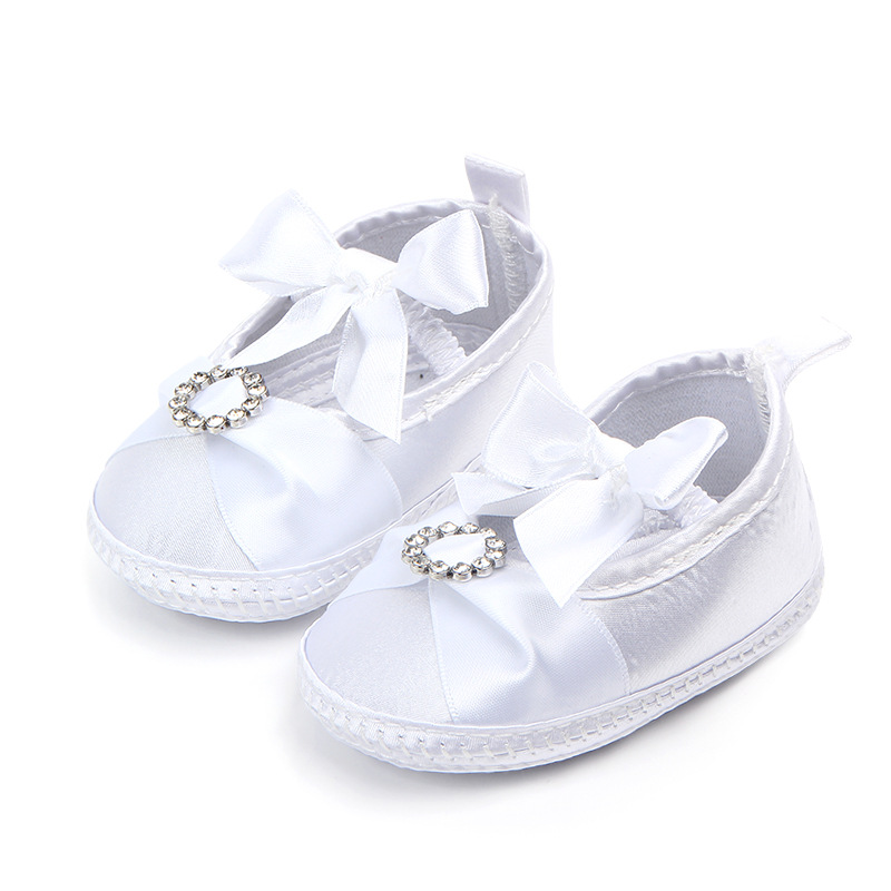 baby girl christening shoes white