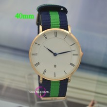 Mejor la venta De primeras marcas! Relojes De Marca hombres mujeres De cuero De Nylon correa De Reloj / Reloj Militar se divierte Homme Montre Relojes De pulsera