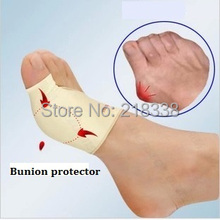 Bunion protector silicone gel sleeve hallux valgus orthotics overlapping big toe orthopedic foot care insoles