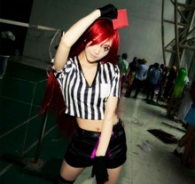 lol cosplay Katarina costume the Sinister Blade suit for Halloween party Couteau costumes include sock glove