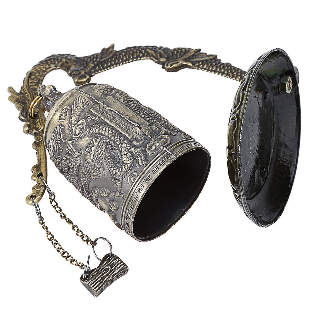 antique home decoration zinc alloy vintage style bronze lock carved buddhist bell antique home decoration zinc alloy vintage style bronze lock carved buddhist bell