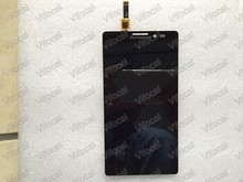 100 Original Lenovo K910 LCD Display Touch Screen Panel Digitizer Assembly for VIBE Z Cell Phone