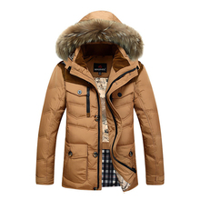 2015 Fashion New Thickening Plus Size Parka Men s Winter Jackets Coat Man 90 Duck Down