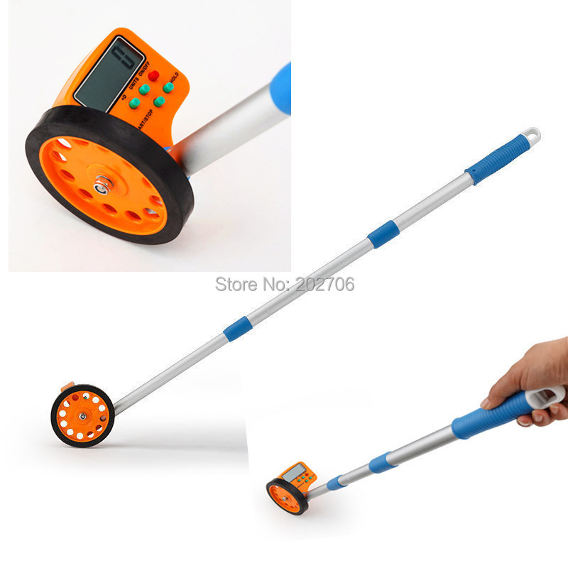 Drop shipping 99999.9m/Feet/Yards Distance Measuring Wheel Surveyor