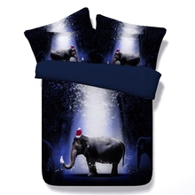 Elephant series 3D Bedding Sets 4/5pcs modal Comforter Sets Tiwn Full Queen King Size Duvet Cover Bed Sheet Pillowcases