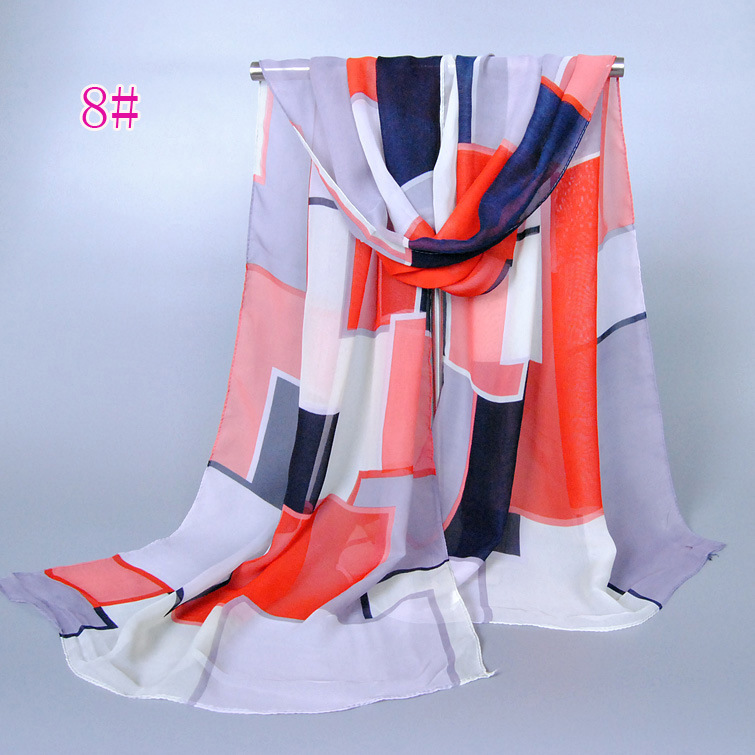 Silk scarf for women 2015 new summer chiffon brand shawls and scarves with featherdesign wedding gifts