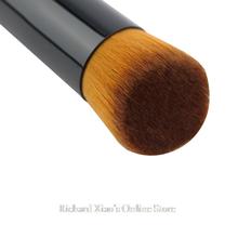 Professional Brush Cosmetic Makeup Basic Tool Wooden Handle Full Featured Foundation Makeup Brush Cream Flat Top