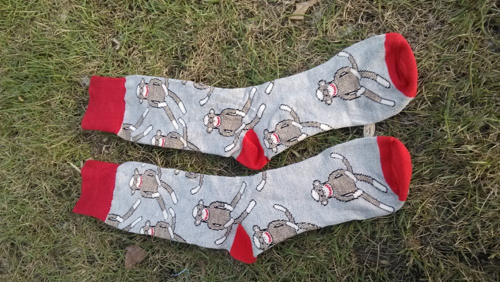 2015 new fashion Jacquard happy socks summer style calcetin running socks socks half male winter men