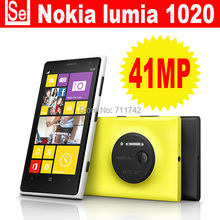 Original Nokia Lumia 1020 Nokia Windows cell Phone 32G ROM Camera 41MP NFC Bluetooth 3G / 4G 8 Dual Core 4.5″ Screen Cellphone