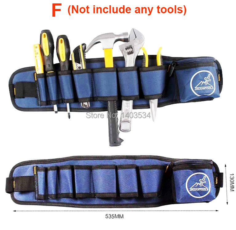 Hardware Mechanic s Canvas Tool Bag Belt Utility Kit Pocket Pouch Organizer