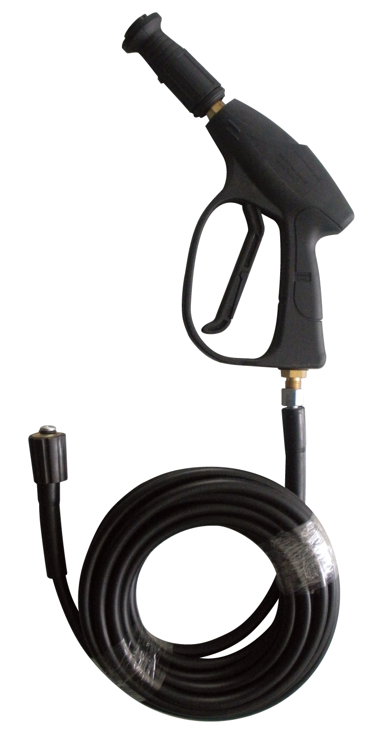 Фотография 7.5m  Car washer hose with gun , 40Mpa 5800PSI high pressure washer hose, spray water hose
