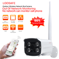 LOOSAFE HD 720P Security Wifi IP Camera Wireless Waterproof Outdoor Infrared Night Vision P2P Home Security