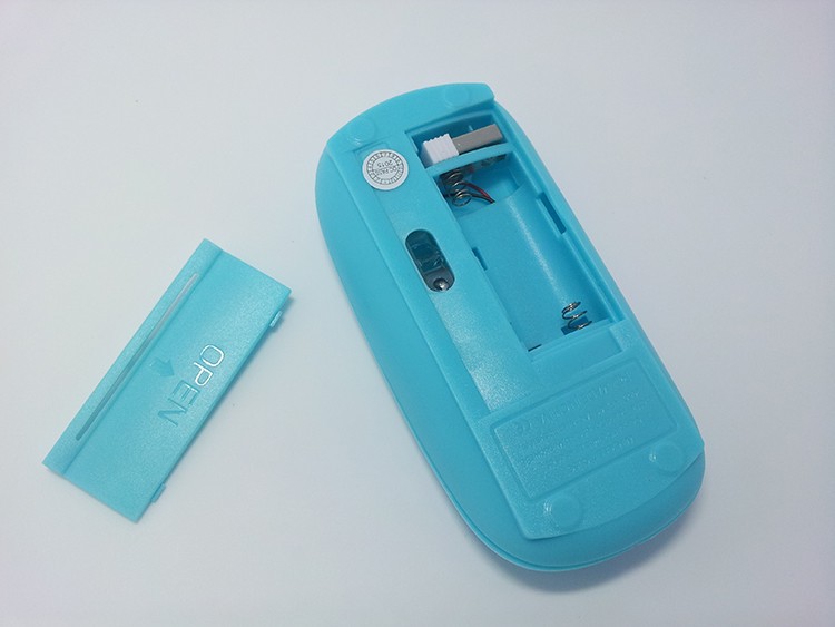 Wireless Mouse - Blue_Back