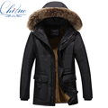 2016 autumn winter new men s coat mens casual lengthened plus velvet thicken warm coat men