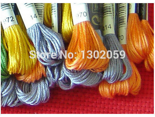 Description Picture 5 of itemTotal 50 Pieces R Royal Floss Embroidery Cross Stitch--Choose Any Colors And Quantity