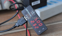 Dual USB Detector Charging Voltage Meter Current 3 2 10V 0 3A Voltmeter Ammeter Charger For