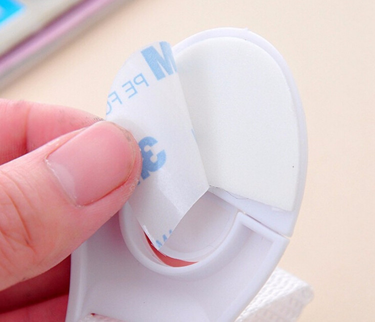 10pcslot Multifunctional Baby Cabinet Door Drawer Refrigerator Toilet Safety Plastic Lock High Quality Elasticity Child S (10)