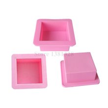 100ml Small Size Cake Biscuit Bakery Mold Square Silicone Soap Making Tools Kitchen Accessories