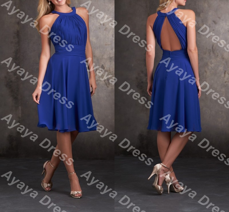 Popular High Neck Bridesmaid DressBuy Cheap High Neck Bridesmaid Dress