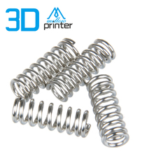 Wholesle 10pcs/lot 3D printer accessory extruder strong spring (wire diameter 0.6mm/0.7mm/1.2 mm) use for Ultimaker/Makerbot DIY