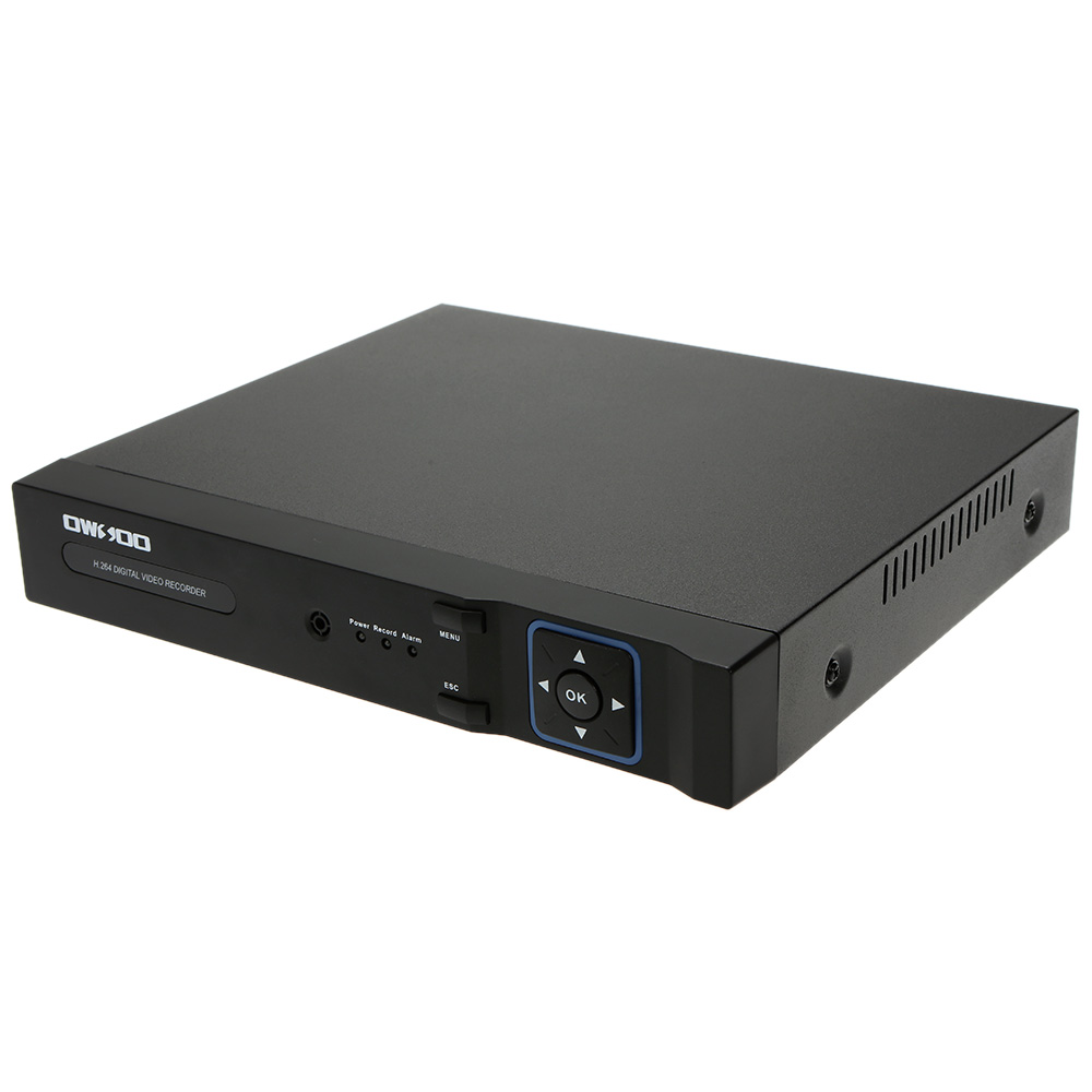 Digital Video Recorder Videoüberwachung 4CH Netzwerk H.264 4 in1 Digital 
