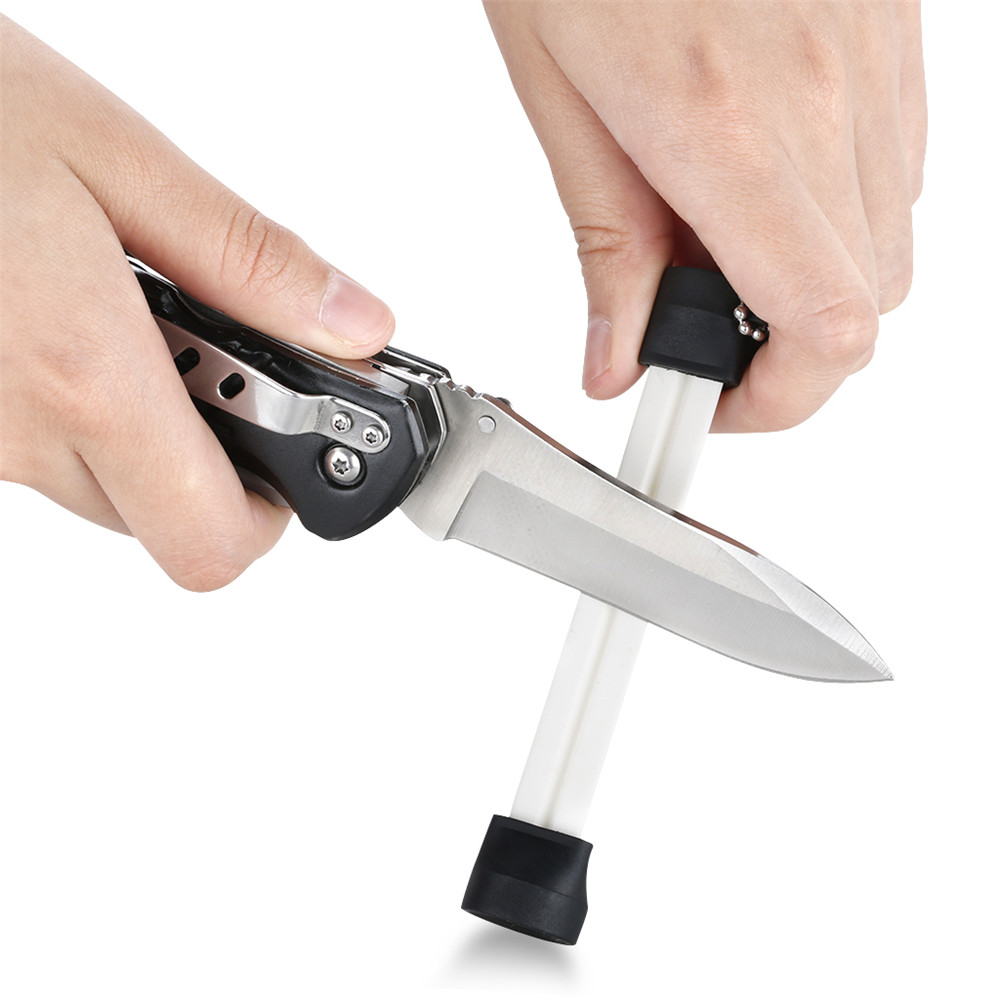 Molibao Mini Sharpening Stone Ceramic Knife Sharpener Whetstone Pocket