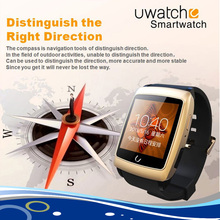 Original U Watch U18 Smart Watch 1.54″,240*240 Bluetooth 4.0 Pedometer Sync GPS Navigator Wristwatch for IOS Android smatPhones
