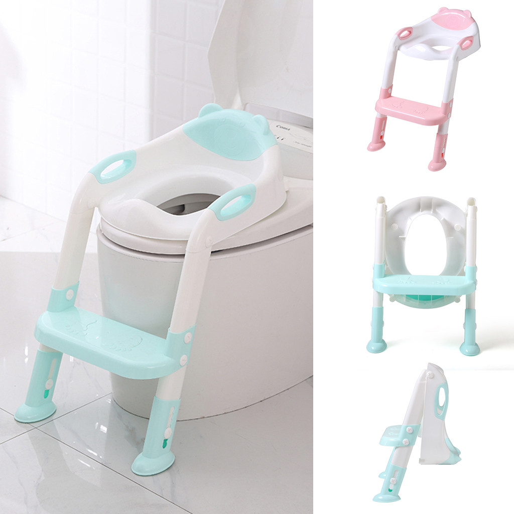 potty training with step stool