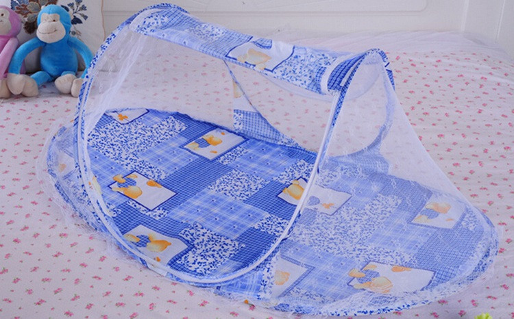 1106038CM Convenient Portable Baby Crib With Netting Outdoor Newborn Baby Play Tent Breathable Folding Baby Crib Travel Cot (6)