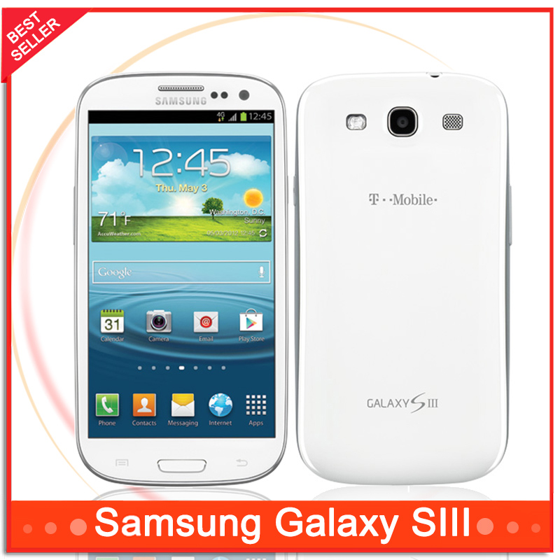 I9300 Original Unlocked Samsung S3 S III Cell phones Quad Core 4 8 8MP NFC GPS