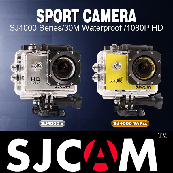 100%  SJ4000 SJCAM SJ4000  & SJ4000 WIFI     1080 SJ P  DV Full HD   CAM Cam