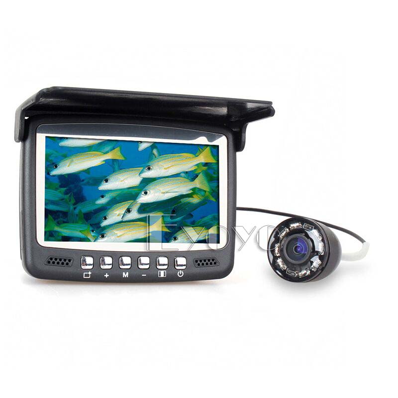 Eyoyo Original 15M Underwater Ice Video 1000TVL Fishing Camera Fish Finder 4.3