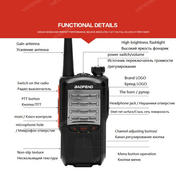 2015 Walkie talkie Baofeng 888s Plus portable walkie talkie baofeng bf-888s plus Customized Portable Two-way Radio 8W 128CH 10KM (2)