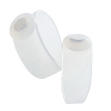 1Pair 2pcs White Silicone Slimming Weight Loss Keep Fit Magnetic Toe Ring Newest