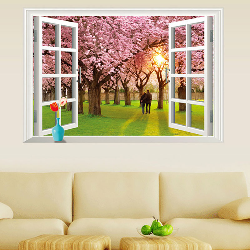 Creative-Home-Decor-3D-Wall-Stickers-Fake-Window-Style-Cherry-Couple-Pattern-For-Living-Room-Mural.jpg