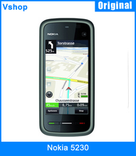 Unlocked Brand Original Nokia 5230 GPS 3G 3.2″ Bluetooth Symbian JAVA 2MP Unlocked Mobile Phone 128 MB + 256MB SmartPhone