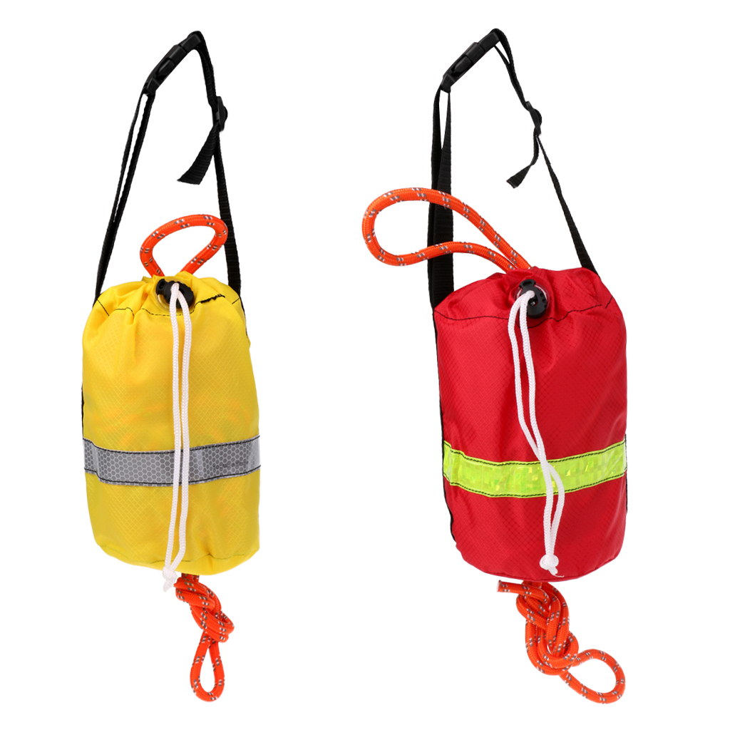 Throw Line Floating Rope with Bag Details about   Kayak Throw Bag 